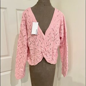 JUSTFAB Knit Cardigan top